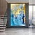 tanie Obrazy abstrakcyjne-100% ręcznie malowane pop art ręcznie malowane abstrakcyjne malarstwo olejne na płótnie nowoczesne obrazy ścienne do salonu hotelowa dekoracja ścienna do domu nie oprawione