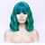 cheap Synthetic Trendy Wigs-Highlight Short Curly Wavy Bob Wig Synthetic Wig With Bangs Anime Cosplay Wig For Halloween Cosplay Party Christmas Party Wigs