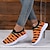 cheap Graphic Print Shoes-Women&#039;s Halloween Pumpkin Slip-On Sneakers - Comfortable Breathable Knit Walking Shoes with Jack-O&#039;-Lantern Print, Perfect for Casual Wear and Halloween Festivities