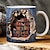 cheap Mugs &amp; Cups-3D Bookshelf Mug, Ceramic Mug, 3D Bookshelves Hole In A Wall Mug, Creative Space Design Multi-purpose Mug, Christmas Gift Xmas Gift