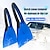 cheap Vehicle Cleaning Tools-2PCS Car Snow Shovel Durable High Efficiency Portable Snow Removal Brush for Winter Frost Snow Broom Ice Scraper