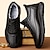 baratos Sapatos Oxford para Homem-Homens Sapatos casuais masculinos Sapatos de inverno Sapatos Confortáveis Forro de Lã Esportivo Diário Pêlo Sintético Quente Confortável Com Cadarço Preto Inverno