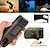 cheap Work Lights-1pc Solar-Powered Hand Crank Flashlight for Outdoor Adventures - Rechargeable, Energy-Saving, and Self-Powered