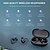 cheap TWS True Wireless Headphones-Wireless Earbuds 60hours Playback IPX7 Waterproof Earphones Over-Ear Stereo Bass Headset With Earhooks Microphone LED Battery Display For Sports/Workout/Gym/Running Black