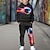 cheap Boy&#039;s 3D Sets-Boys 3D Football Hoodie &amp; Pants Set Long Sleeve 3D Printing Fall Winter Active Fashion Cool Polyester Kids 3-12 Years Outdoor Street Vacation Regular Fit