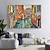 cheap Landscape Paintings-Hand painted Classical Impression City Boat Landscape Oil Painting on Canvas City view Picture Home Decor Wall Art Rolled Canvas (No Frame)