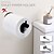 billige Toiletpapirholdere-toiletpapirholder selvklæbende kreativ moderne moderne rustfrit stål kulstoffattigt stål metal 1 stk - badeværelse vægmonteret