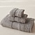 billige Håndklær-håndklær 1 pakke medium badehåndkle, ringspunnet bomull lette og svært absorberende hurtigtørkende håndklær, premium håndklær for hotell, spa og bad