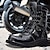 billige Bikerstøvler-Herre Støvler Combat-boots Retro Motorsykkelstøvler Sykkelstøvler Gange Fritid Daglig Lær Bekvem Ankelstøvler Tøfler Svart Vår Høst