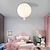 Недорогие Встраиваемые и полунавесные крепления-акриловые потолочные светильники с воздушными шарами, светильники для спальни, детской комнаты, 25 см, 110-240 В