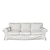 economico IKEA Copertine-Copridivano ektorp a 3 posti, copridivano ektorp con 3 fodere per cuscini e 3 fodere per schienale, fodera protettiva lavabile per mobili ektorp