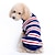 preiswerte Hundekleidung-Haustierpullover mit horizontalem Streifenmuster, gestrickt, süß, weich und warm