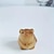 abordables Regalos-1 pieza lindo adorno de ratón pequeño de madera, decoración del hogar, mini figuras de ratón pequeñas hechas a mano, esculturas de madera, adorno tallado, juguete de mano para mascota de té para estantería de paisaje de musgo