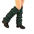 Χαμηλού Κόστους κάλτσες9-Γυναικεία Μανσέτες για μπότες Σπίτι Καθημερινά Συμπαγές Χρώμα Πλεκτό Καθημερινό Μποέμ Διατηρείτε Ζεστό 1 ζευγάρι