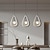 abordables Éclairages pour îlot-Lampe à suspension LED Lampe suspendue en polystyrène 33 cm Loft Hauteur réglable Plafond Lampe suspendue Chambre Bar Café Bureau Table Lampes suspendues 110-240 V