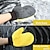 cheap Vehicle Cleaning Tools-2Pcs Car Care Cleaning Brushes Polishing Mitt Brush Wool Car Wash Glove Car Wash Sponge Waxing Gloves Car Accessories