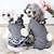 cheap Dresses-Dog Cat Dress Skirt Fashion Cute Winter Soft Washable Comfortable Outdoor Casual Daily Dog Clothing for Bichon Frise Poodle Pomeranian Baby Pet Papillon