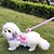 お買い得  犬の服とアクセサリー-犬用 猫用 ハーネス リード ファッション パーティー 高通気性 洗濯可 快適 クリスマス クリスマス アウトドア カジュアル／普段着 犬服 for ビジョンフリーゼ ポメラニアン 赤ちゃんサイズ パピヨン Small