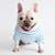 billige Pyjamas-Hunder Katter Pyjamas Mote søt stil Vinter Myk Vaskbar Bekvem Innendørs Fritid / hverdag Hundeklær for Bichon Frisé Puddel Pommeran ungt kjæledyr Sommerfugl