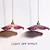 baratos Design de Tambor e Cone-19/30 cm Ilha Design Luzes Pingente Metal Vidro Moderno Tradicional / Clássico 110-120V 220-240V