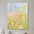 Недорогие Картины с цветочными мотивами-100% ручная работа, картины с ромашками, современное абстрактное искусство, крыльцо, розовый декор, холст, цветок, картина маслом, простая настенная картина большого размера