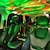 رخيصةأون مصابيح أضواء السيارة الداخلية-1 قطع سيارة LED أضواء الداخلية أضواء الديكور الغلاف الجوي / الأضواء المحيطة لمبات الضوء والتوصيل والتشغيل التحكم الصوتي من أجل