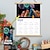 Недорогие плакаты с вешалками-Пользовательский календарь на 2024 год, настенное искусство, холст, индивидуальный календарь на 2024 год, персонализированный календарь