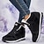cheap Snow &amp; Winter Boots-Women&#039;s Sneakers Boots Snow Boots Plus Size Comfort Shoes Outdoor Work Daily Solid Color Winter Flat Heel Round Toe Fashion Sporty Classic Running Walking Faux Suede Lace-up Black Blue Light Grey