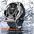 levne Chytré hodinky-696 V69 Chytré hodinky 1.85 inch Inteligentní hodinky Bluetooth Krokoměr Záznamník hovorů Měřič spánku Kompatibilní s Android iOS Muži Hands free hovory Záznamník zpráv Vlastní vytáčení IP 67 52mm