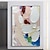 voordelige Abstracte schilderijen-Met de hand gemaakt Hang-geschilderd olieverfschilderij Handgeschilderde Verticaal Abstract Modern Zonder Inner Frame (Geen frame)