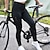 olcso Női nadrágok, rövidnadrágok és szoknyák-wosawe őszi-téli női kerékpáros nadrág rendkívül elasztikus fényvisszaverő vékony nadrág hideg és szélálló meleg párnázott kerékpáros nadrág