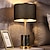 Недорогие ночники-Настольная лампа для спальни, прикроватная лампа, мраморная винтажная сенсорная лампа, настольная лампа с ручным сенсорным датчиком, 85-265 В