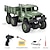 olcso rc járművek-gyerekjátékok 116 hatkerék-meghajtású katonai jármű mászó terepjáró kültéri szimuláció távirányítós jármű határokon át