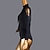 baratos Roupa de Dança Latina-Dança salsa dança latina dança de salão collant/onesie borla cor pura emenda treinamento de desempenho feminino manga longa alta elastano