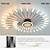 Χαμηλού Κόστους Φώτα Οροφής με Dimmer-98/120 cm Σχεδιασμός συμπλέγματος Σχέδιο νησιών Φωτιστικά Οροφής Μέταλλο Ακρυλικό Πολυεπίπεδο Καλλιτεχνικό στυλ Σπούτνικ Σαγρέ Βαμμένα τελειώματα Καλλιτεχνικό Μοντέρνα 110-120 V 220-240 V