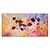 cheap Floral/Botanical Paintings-Handmade Oil Painting Acrylic Canvas Wall Art Decoration 3D Palette Knife Colorful Flowers for Home Decor Rolled Frameless Unstretched Painting