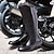 levne Biker Boots-Pánské Boty Motorkářské boty Obuv military styl Motocyklová obuv Retro Chůze Na běžné nošení Denní Kůže Pohodlné Kotníčkové Povaleč Černá Jaro Podzim