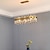 economico Modello a lanterna-Lampadario led lampadario di cristallo ottone oro 60/80cm luce creativa post arte moderna sala da pranzo camera da letto 110-240v