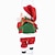 abordables Figuras coleccionables-Papá Noel trepador, juguete navideño, Papá Noel trepador eléctrico, escalera eléctrica navideña, Papá Noel trepando, juguete navideño divertido, figura musical de Papá Noel trepador (escalera de color aleatorio)