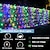 billige Holiday String Lights-Jule dekorativ nettlys lavspenning plugg inn DC31V sikker lavspenning innendørs og utendørs jule bryllupsdekorasjon 1,5 * 1,5M-96Led/3 * 2M-192Led/6 * 4M-672Led