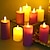 رخيصةأون أضواء الديكور-3 قطعة عيد الميلاد LED يتأرجح شمعة ضوء عيد الميلاد غرفة نوم عطلة ديكور ضوء الليل المنزل الزفاف عيد الميلاد عيد الميلاد حفلة عيد الحب زينة