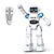 cheap Electronic Entertainment-R28 Intelligent Robot Voice Dialogue Programming Emoticon Touch Dance Gesture Sensing Remote Control Multifunctional Toy