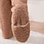 abordables calcetines caseros-Calcetines peludos y cálidos más gruesos, regalos para mujeres, calcetines atléticos de felpa esponjosos con agarre para zapatillas, calcetines suaves y cálidos y acogedores para yoga y pilates