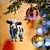 billige Pyntgenstande-10stk/sæt Juletræ Ornamenter Ko Hængende Dekorationer Sødt Ko Juleornament 2026 Nyt 2D Akryl Håndværk Hængende Ornament Nytårs Festlige Festforsyninger Væghængende Dekor