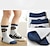 cheap Kids&#039; Socks-Kids Unisex 5 Pairs Socks Blue Print Print Spring Fall Sweet Casual 1-12 Years