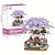 cheap Building Toys-Women&#039;s Day Gifts Build a Magical Purple Sakura Tree House with Cherry Flowers ModelBuilding Blocks - DIY Toys for Kids! Halloween/ThanksgivingDay/Festival gift Mother&#039;s Day Gifts for MoM