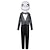 billiga Par &amp;amp; Grupp kostymer-Cosplay-kostym Festklädsel Jack Skellington Mardrömmen innan jul Cosplay Barn Pojkar Flickor Jul Halloween Karnival Fest Halloween Prestanda Klä ut