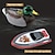 economico veicoli radiocomandati-realistico modello di anatra testa verde barca giocattolo doppia versione barca telecomandata impermeabile sigillata per bambini barca telecomandata con simulazione di stagno all&#039;aperto