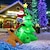 abordables lumières de Noël en plein air-1 pc 0.6 W Gonflable de Noël Gonflable Blanc Chaud 12 V 12 Perles LED Noël