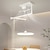 billiga Takfläktlampor-led taklampa med taklampa industriell taklampa svängarmshängande lampa, justerbar kupol taklampa för matsal vardagsrum 110-240v